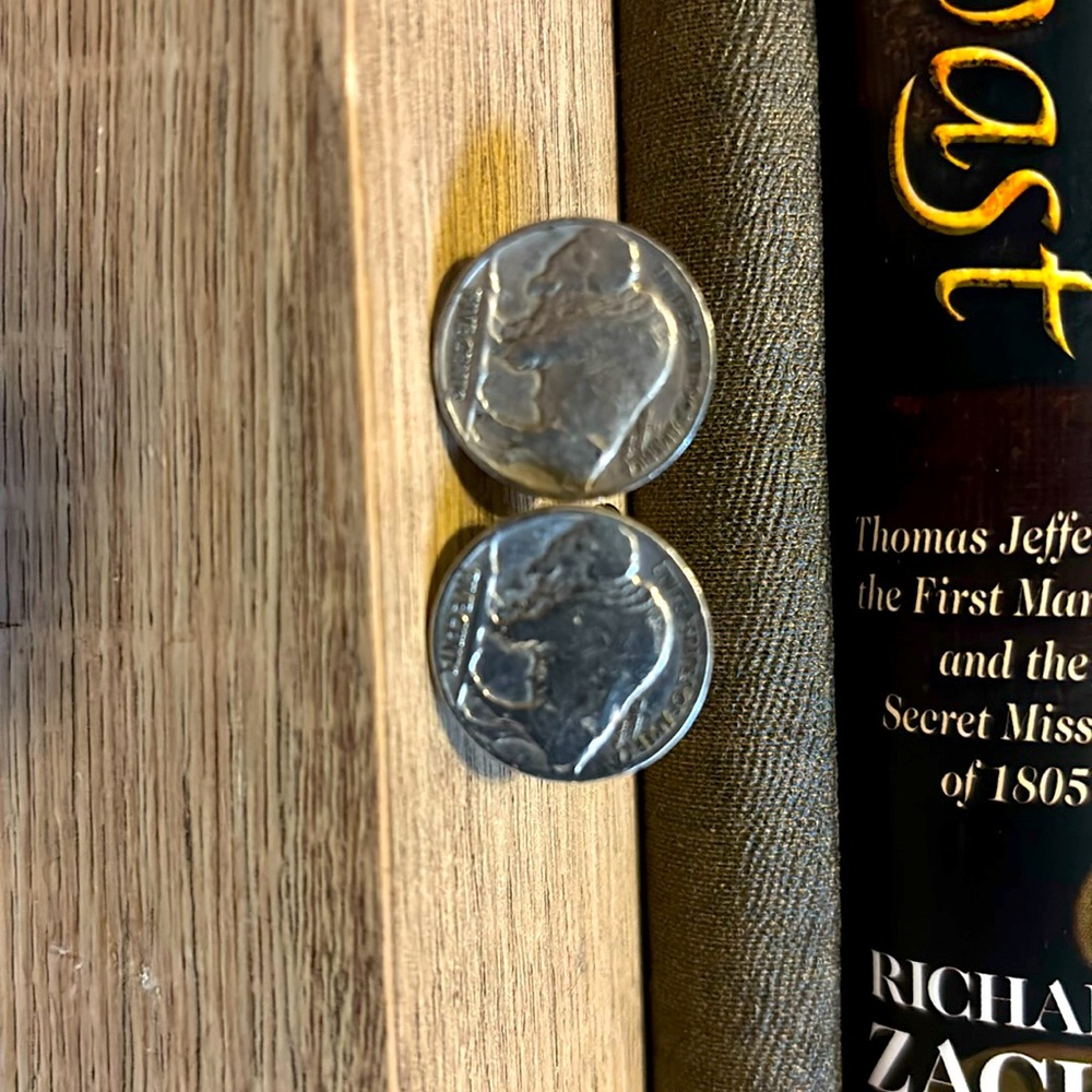 Vintage Buffalo Nickel cufflinks